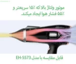 سشوار 2500 وات یونی پاناسونیک مدل EH-NE84 حرفه ای