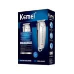 ماشین اصلاح حرفه ای شارژی به همراه ۴ شانه کیمی مدل kemei KM-2812