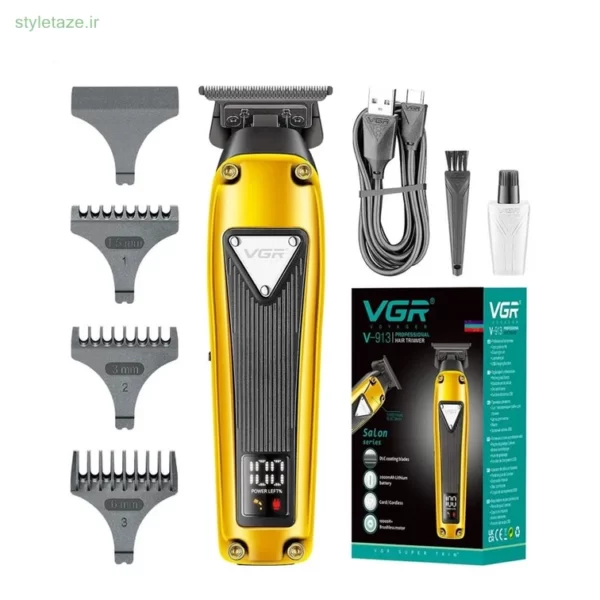 ماشین اصلاح شارژی خط زن حرفه ای VGR V-913