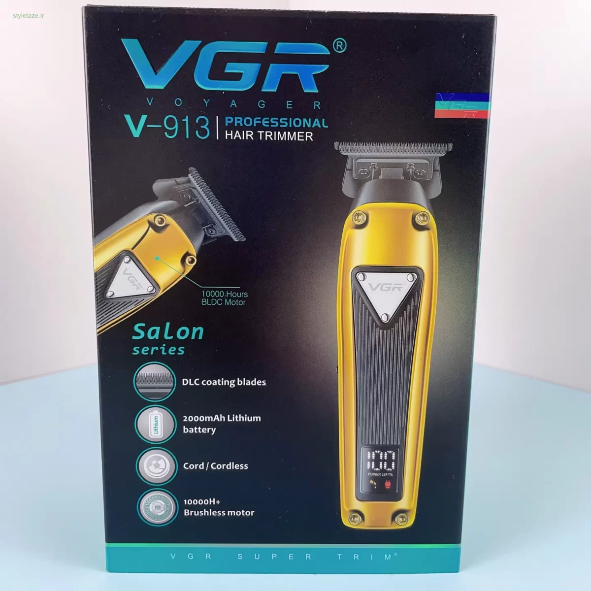 ماشین اصلاح شارژی خط زن حرفه ای VGR V-913