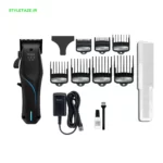 ماشین اصلاح حجم زن وال مدل ویپر 8000 دور با 7 شانه حرفه ای استفاده سیمی و بی سیم | WAHL VAPOR