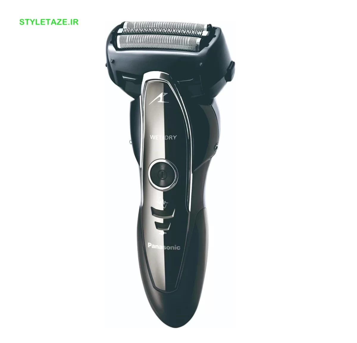 ریش تراش مردانه پاناسونیک مدل ES-ST25 با سنسور تشخیص تراکم سه تیغه قابل سشتشو برای اصلاح تر و خشک | Panasonic ES-ST25