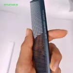 شانه دو دندانه سایز متوسط برند تونی اند گای ضد حرارت و ضد الکتریسیته با مقاومت و طراحی یکنواخت | TONY & GUY 0713