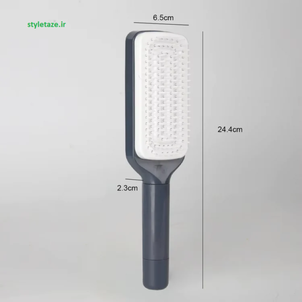 برس مو جادویی با قابلیت خودکار تخلیه مو رنگ مشکی