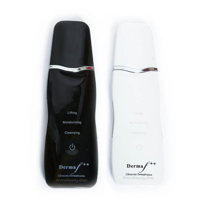 Derma-F-skin-iron-gold-blade-styletaze اتو صورت درما اف دابل پلاس تیغه طلایی رنگ مشکی ++DERMA F